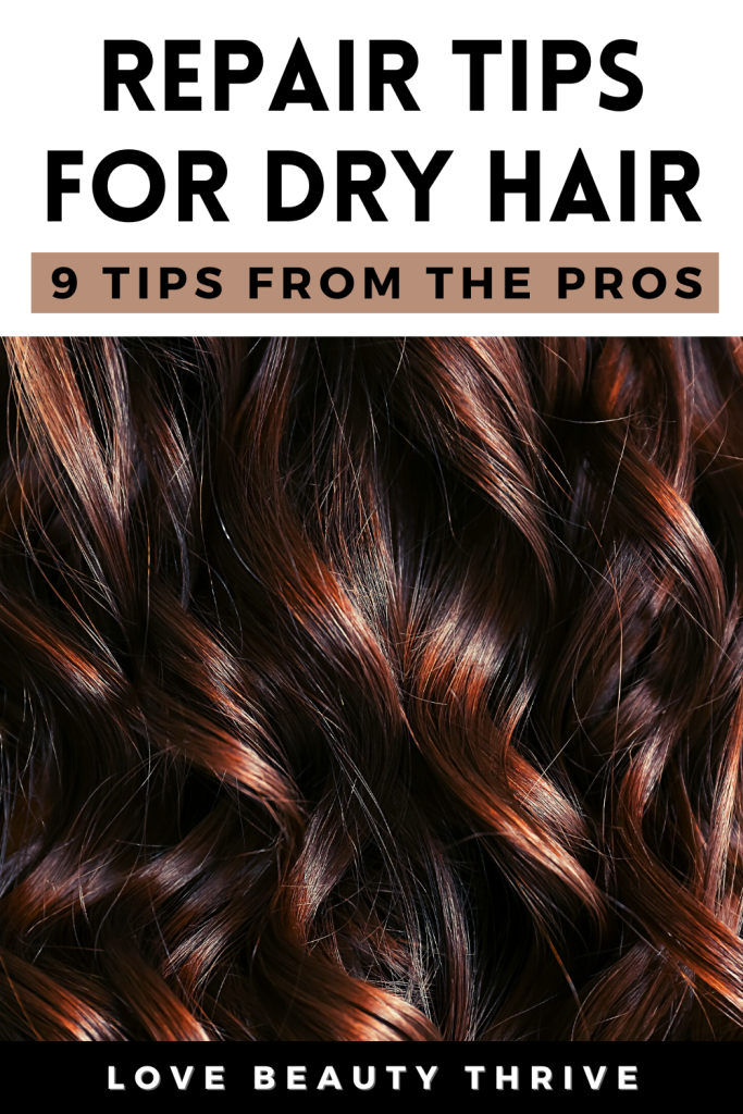 how to repair dry damaged hair