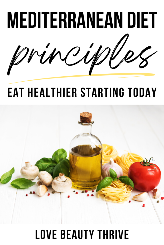 Mediterranean Diet Principles