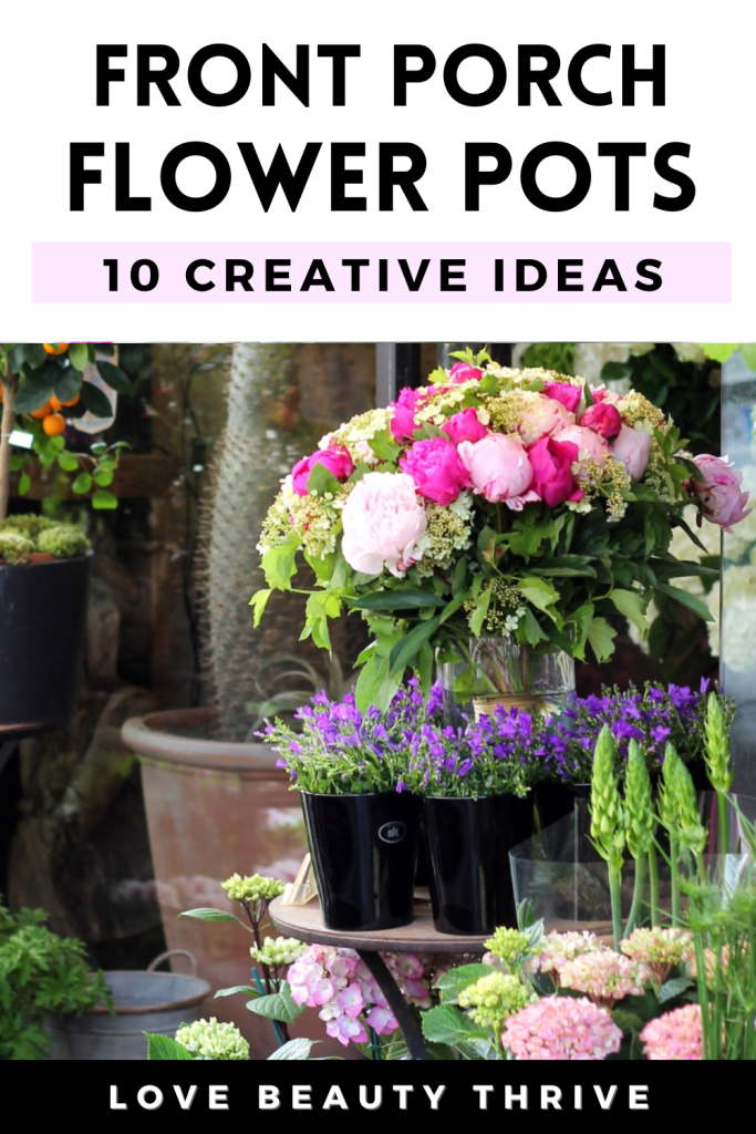 Front Porch Flower Pots