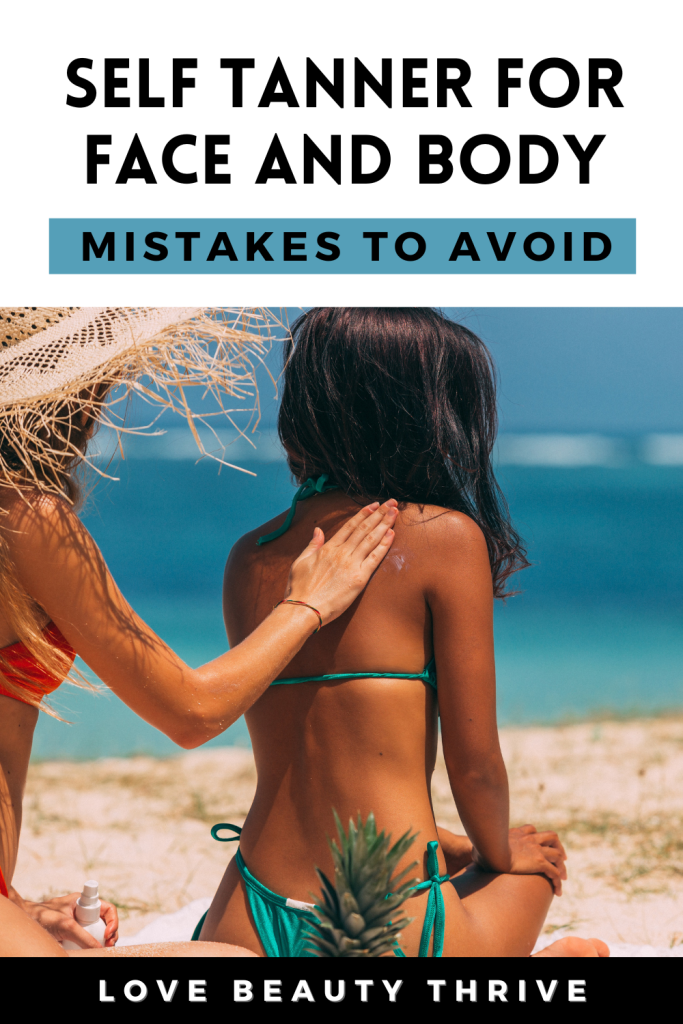 Self Tanner for Body and Face