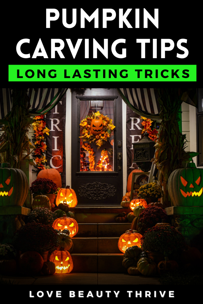 make carved pumpkins last longer