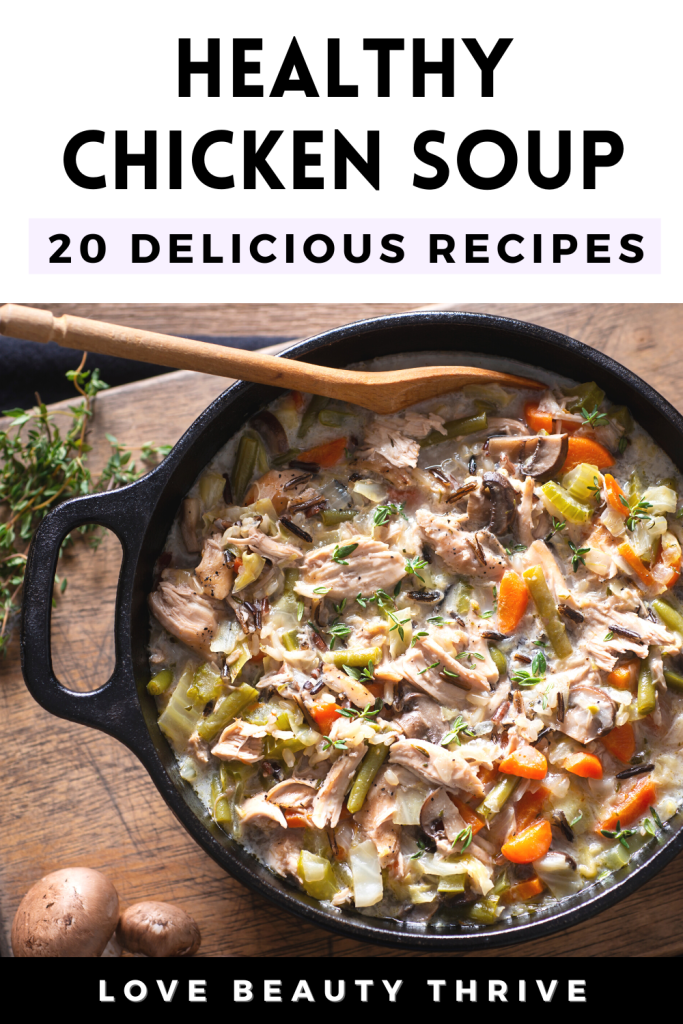 healthy chicken soup recipes