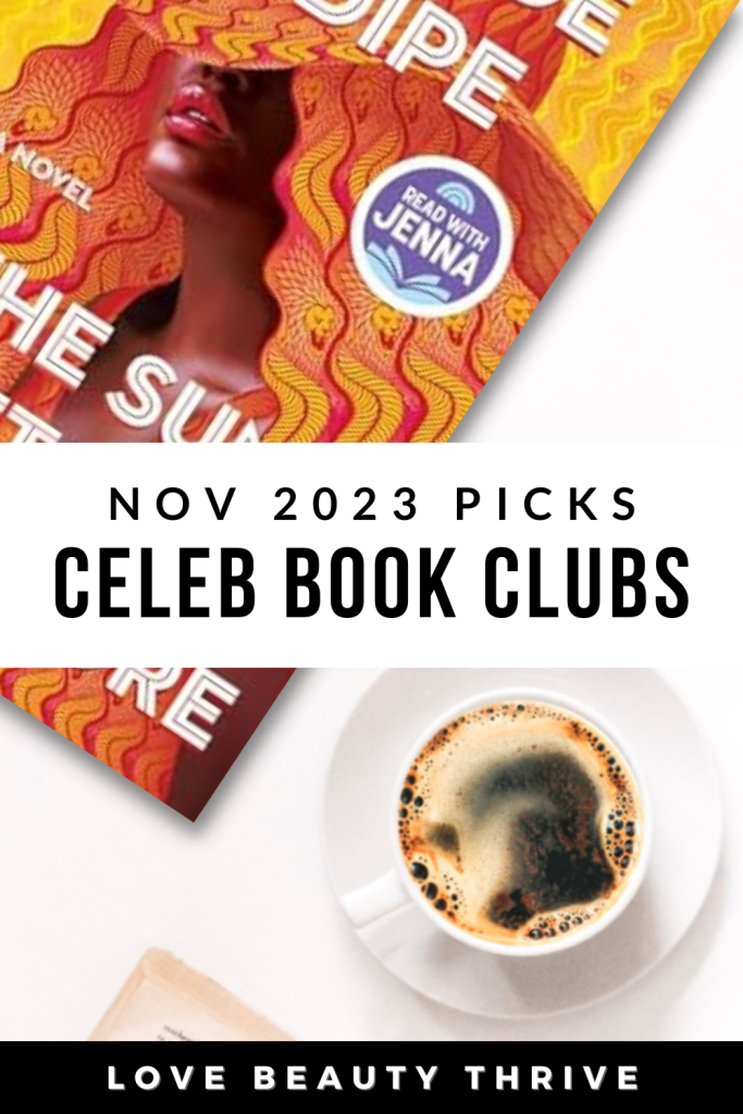 november 2023 celebrity book club picks