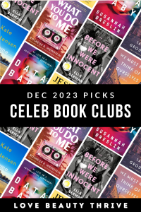 Amazing December 2023 Celebrity Book Club Picks