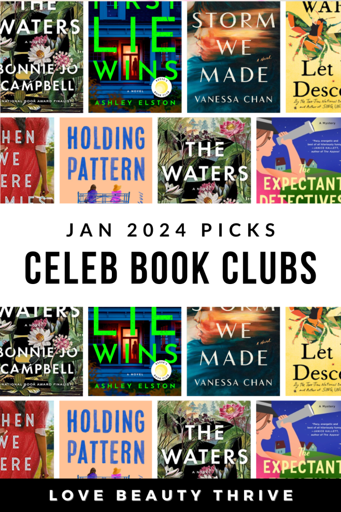 january 2024 celebrity book club picks