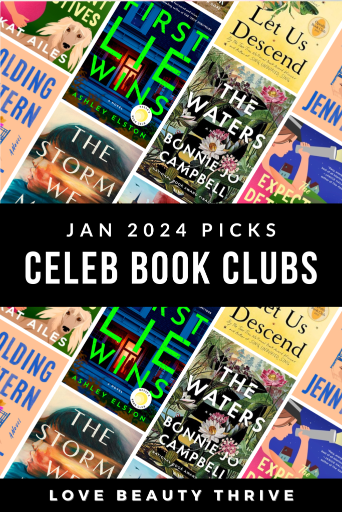 january 2024 celebrity book club picks