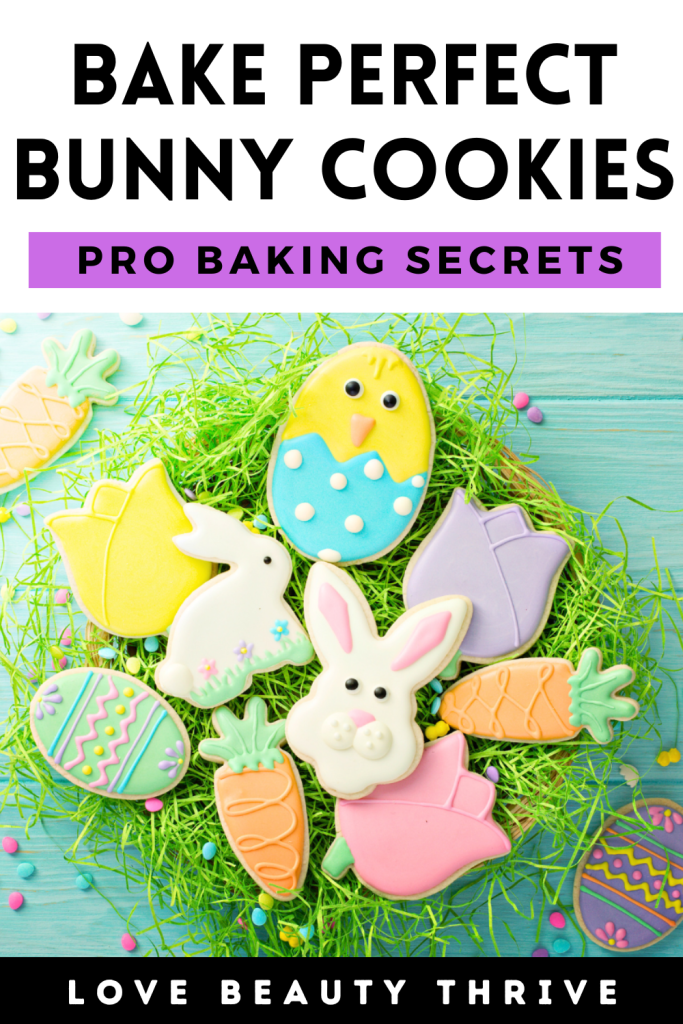 easter bunny cookies