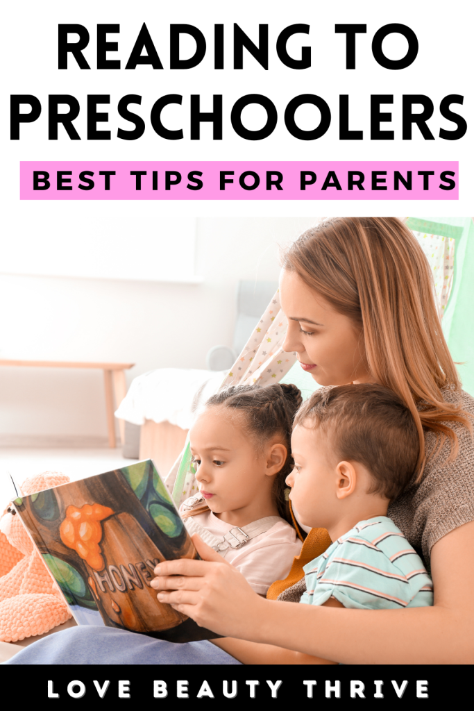 reading tips for preschool parents