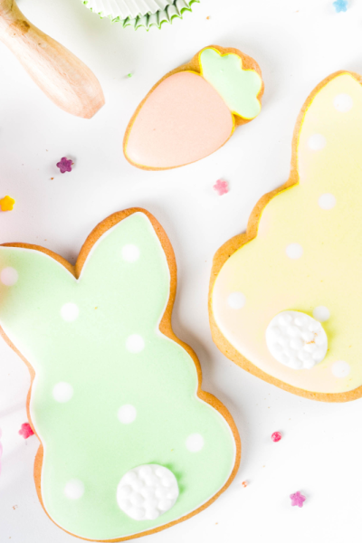 easter bunny cookies