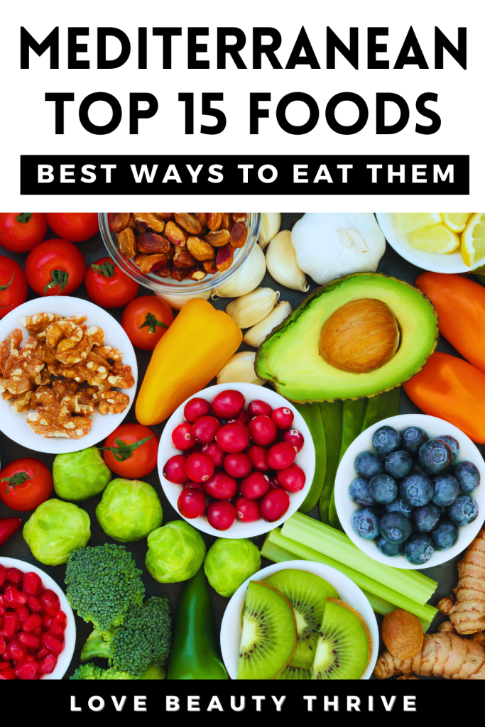 top 10 foods in a mediterranean diet