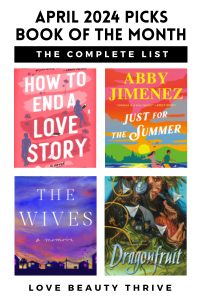 April 2024 Book of the Month Picks
