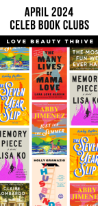 April 2024 Celebrity Book Club Picks