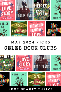 May 2024 Celebrity Book Club Picks
