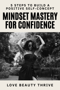Mindset mastery for positive self-concept, confidence, and self-growth