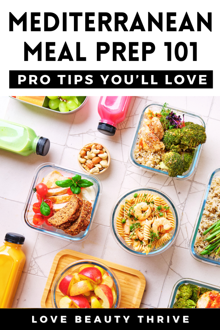How to Meal Prep Like a Pro on the Mediterranean Diet